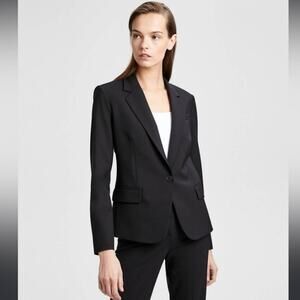 Theory | Gabe B 2 Urban Black Blazer Size 4